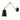 Leroy Wall Lamp - Black