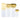 Guld Nordic Cutlery Set - White Gold