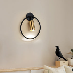 Lysende Wall Lamp - Black Bronze - HOFKA