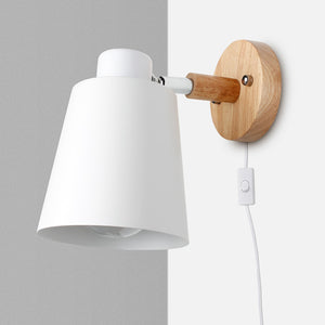 Fasta Nordic Wall Lamp - White - Plug-In