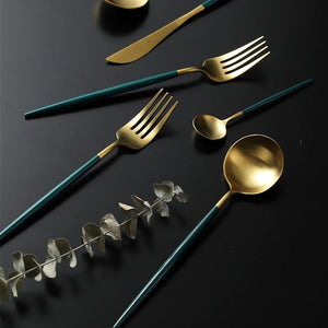 Guld Nordic Cutlery Set - HOFKA