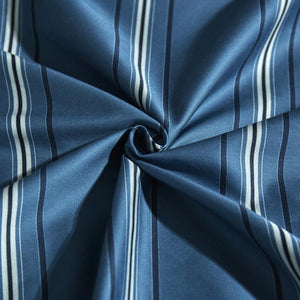 luxury blue-colored bedsheet made of Egyptian cotton